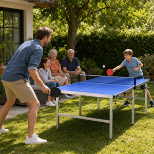 Klappbarer Tischtennistisch für Zuhause: Größe, Aufbau und Vorteile