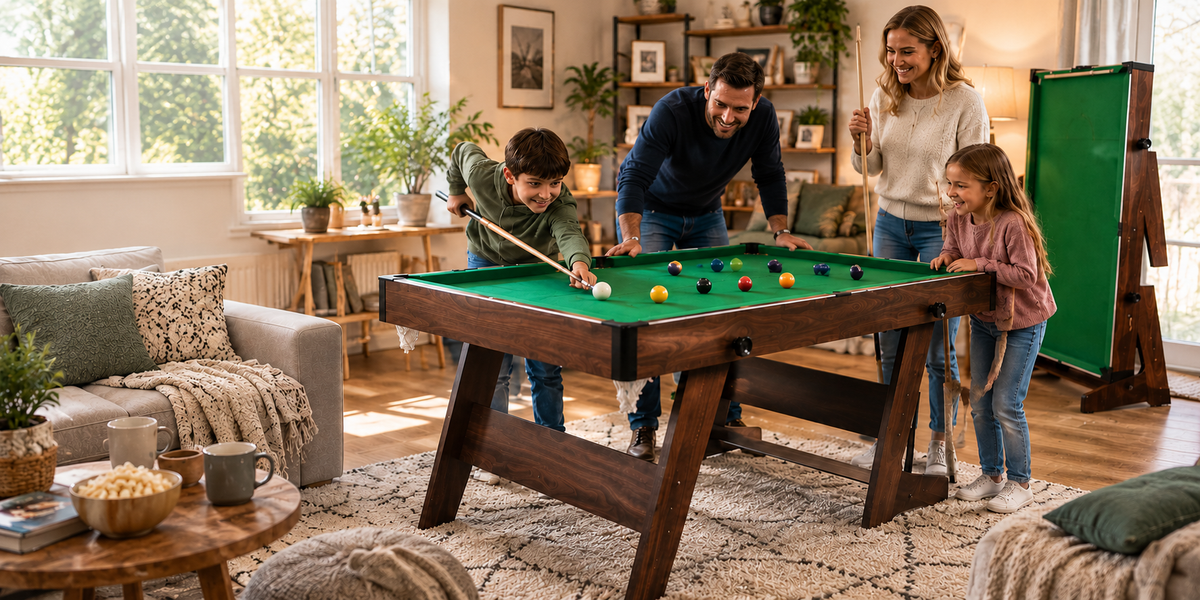 5 Spiele – 1 Tisch